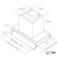 Кухонная вытяжка Elica Boxin LX/BL MAT/A/120 PRF0172168