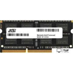 Оперативная память AGI SD128 4ГБ DDR3 SODIMM 1600 МГц AGI160004SD128