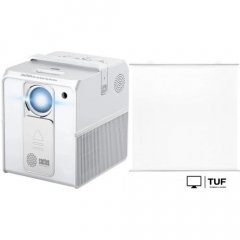 Проектор CACTUS CS-PRC.04WT.WUXGA-A + Экран CS-PSRM-180X180-WT