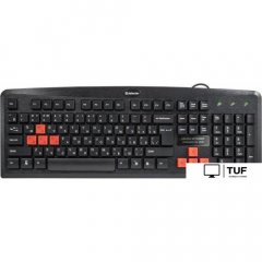 Клавиатура Defender Warhead GK-1100 (черный)