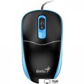 Мышь Genius DX-111 USB-A (черный/синий)