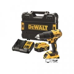Дрель-шуруповерт DeWalt DCD777M2T (с 2-мя АКБ, кейс)