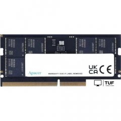 Оперативная память Apacer 16ГБ DDR5 SODIMM 5600 МГц AS16GHB56CVBBGH