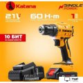Дрель-шуруповерт Katana HD Line BCD 5000 (с 1-им АКБ 1.5 Ач)