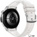 Умные часы Huawei Watch 5 42 мм (серебристый, с белым силиконовым ремешком, международная версия)