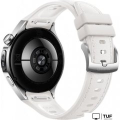Умные часы Huawei Watch 5 42 мм (серебристый, с белым силиконовым ремешком, международная версия)