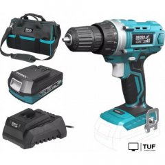 Дрель-шуруповерт Dedra SAS+ALL DED7010 (с 1-им АКБ 2 Ач, сумка)