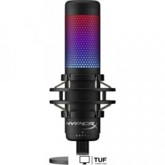 Проводной микрофон HyperX QuadCast S (черный)