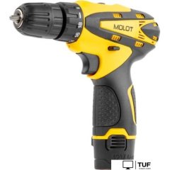Дрель-шуруповерт Molot MBD 1215 DLi MBD1215DLi0013 (с 2-мя АКБ, кейс)