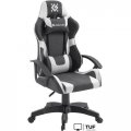 Игровое (геймерское) кресло Defender Ibis 64043 (серый/белый)