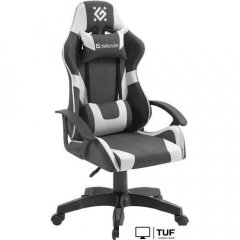 Игровое (геймерское) кресло Defender Ibis 64043 (серый/белый)