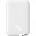 Внешний аккумулятор Baseus Magnetic Wireless PPCX020002 6000mAh (белый)