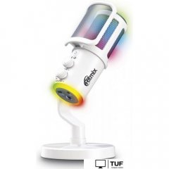 Проводной микрофон Ritmix RDM-178 USB Gaming (белый)
