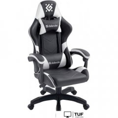 Игровое (геймерское) кресло Defender Companion (черный/белый)