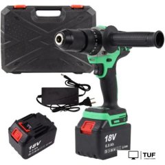 Ударная дрель-шуруповерт Zitrek Green Impact 18V 063-4046 (с 2-мя АКБ, кейс)