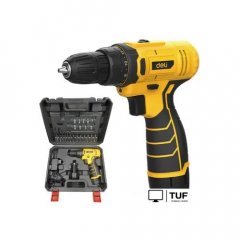 Дрель-шуруповерт Deli EDL-DZ12-6A2 (с 1-им АКБ, кейс)