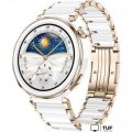 Умные часы Huawei Watch GT 5 Pro 42 мм (керамический белый)