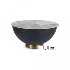 Журнальный столик Signal Cyprus A (белый/черный)