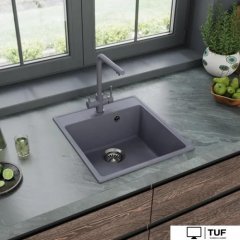 Кухонная мойка MAUNFELD Perla 460 MFQS-460LGR