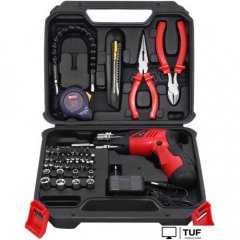 Электроотвертка Edon EDPL02-4 (с АКБ, с кейсом и набором оснастки)