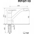 Смеситель MAUNFELD MFQT-10BG (бежевый)