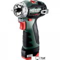 Дрель-шуруповерт Metabo PowerMaxx BS BL Q T03490БП (с 2-мя АКБ, кейс)