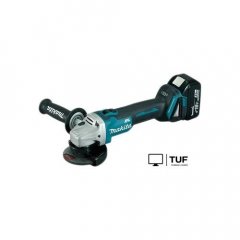 Угловая шлифмашина Makita DGA504RME (с 2-мя АКБ, кейс)