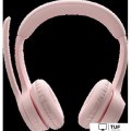 Офисная гарнитура Logitech Zone 300 (розовый)