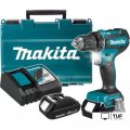 Дрель-шуруповерт Makita DDF485SYE (с 2-мя АКБ, кейс)