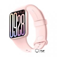 Фитнес-браслет Xiaomi Smart Band 9 Pro M2401B1 (розовый, с розовым силиконовым ремешком, международная версия)
