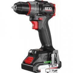 Дрель-шуруповерт TEH TDBL420-2B (с 2-мя АКБ, кейс)