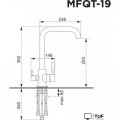 Смеситель MAUNFELD MFQT-19B (черный)