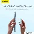 Внешний аккумулятор Baseus Magnetic Wireless PPCX020003 6000mAh (голубой)
