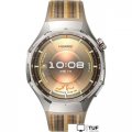 Умные часы Huawei Watch GT 6 Pro 46 мм (серебристый, с коричневым плетеным ремешком, международная версия)