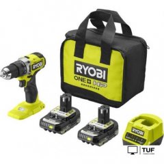 Ударная дрель-шуруповерт Ryobi HP RPD18C-220S 5133004982 (с 2-мя АКБ 2 Ah, сумка)