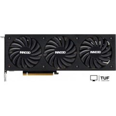 Видеокарта Inno3D GeForce RTX 3070 Ti X3 OC 8GB GDDR6X N307T3-086XX-1820VA45