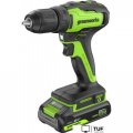 Дрель-шуруповерт Greenworks GD24DD35K2 3704007CUA (с 1-м АКБ)