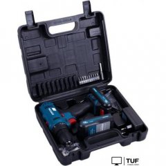 Дрель-шуруповерт Кратон CD-18-Li-2.0 31101057 (с 2-мя АКБ 2 Ач, кейс, оснастка)