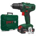 Дрель-шуруповерт DWT ABS-18 L-2 BMC (с 2-мя АКБ, кейс)