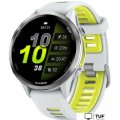 Умные часы Garmin Forerunner 970 47 мм (белый/зеленый)