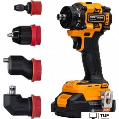 Дрель-шуруповерт Partisan AD-2150QBL (с 2-мя АКБ, кейс)