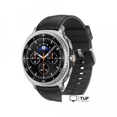 Умные часы Samsung Galaxy Watch8 Classic 46 мм LTE (серебристый/черный)