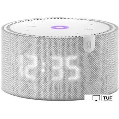 Умная колонка Яндекс Станция Мини 2 с часами (серый опал)