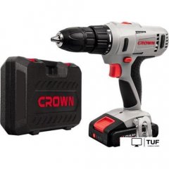 Дрель-шуруповерт Crown CT21056L-2 BMC (с 2-мя АКБ, кейс)