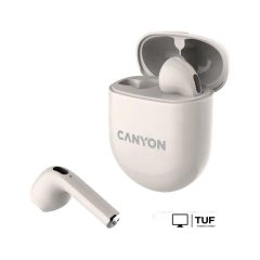 Наушники Canyon TWS-6 (бежевый)
