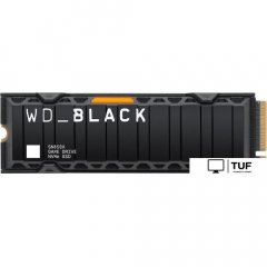 SSD WD Black SN850X NVMe Heatsink 4TB WDS400T2XHE