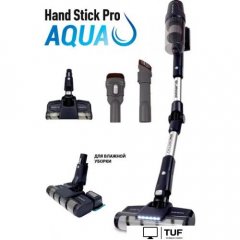 Вертикальный пылесос с влажной уборкой Polaris PVCS 4050 CyclonicPRO (темно-синий)