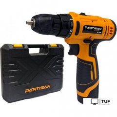 Дрель-шуруповерт Partisan AD-12A (с 2-мя АКБ, кейс)
