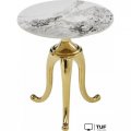 Журнальный столик Signal Snake (белый/золотой)