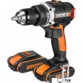 Дрель-шуруповерт Worx BL WX175 (с 2-мя АКБ, кейс)